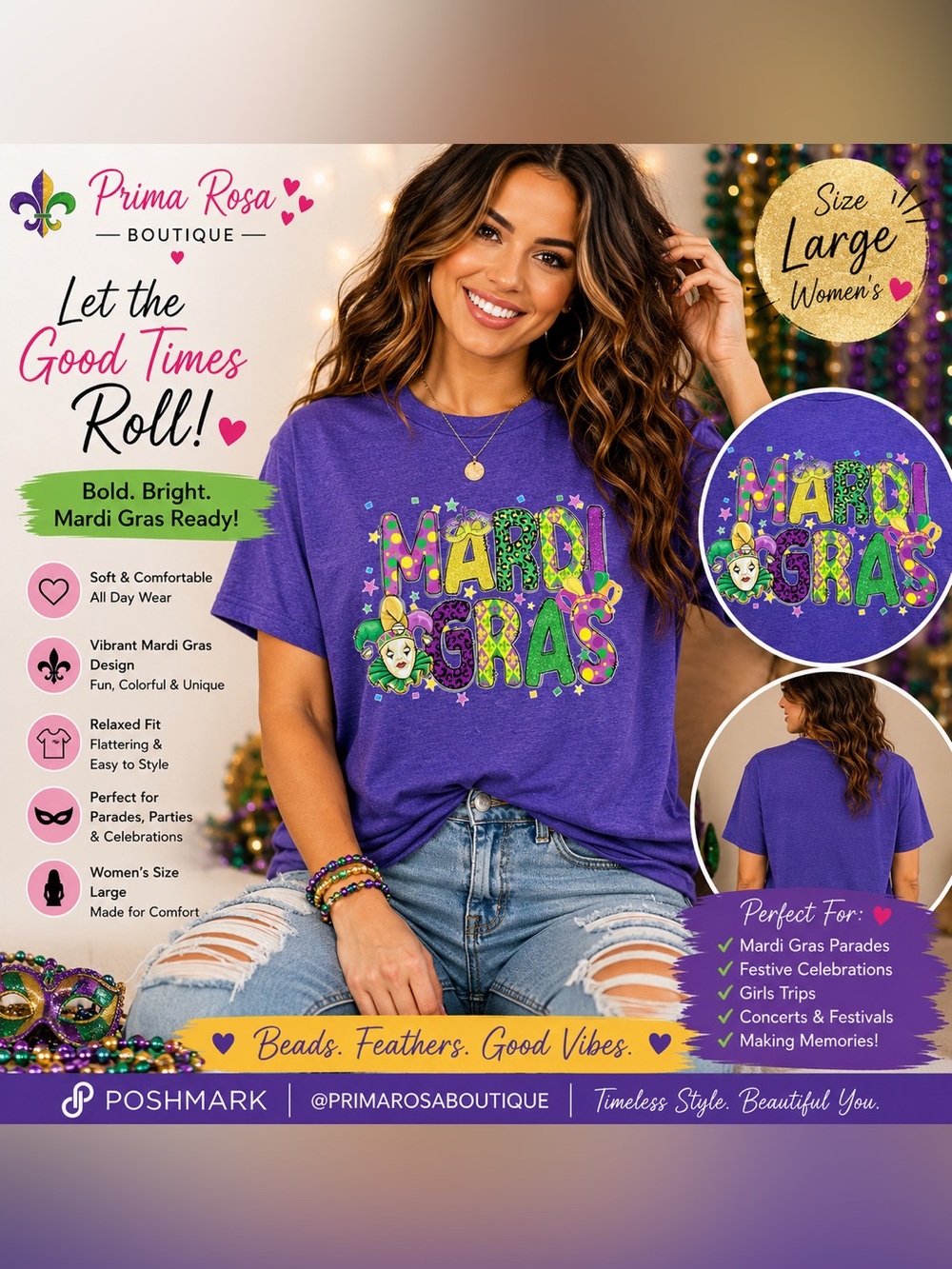 Mardi Gras tshirt